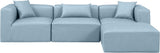 Cube Vegan Leather Modular Sectional - Modern Elegance and Versatile Comfort for Stylish Living Spaces