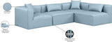 Cube Vegan Leather Modular Sectional - Stylish Comfort for Modern Living Spaces with Versatile Design