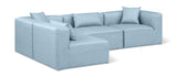 Cube Vegan Leather Modular Sectional - Stylish Comfort for Modern Living Spaces with Versatile Design