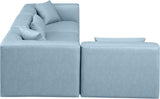 Cube Vegan Leather Modular Sectional - Stylish Comfort for Modern Living Spaces with Versatile Design