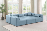 Cube Modular Sectional - Luxurious Vegan Leather Design for Contemporary Living Spaces and Comfort