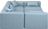 Cube Modular Sectional - Luxurious Vegan Leather Design for Contemporary Living Spaces and Comfort