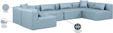 Cube Vegan Leather Modular Sectional - Modern Elegance for Contemporary Living Spaces and Offices