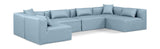 Cube Vegan Leather Modular Sectional - Modern Elegance for Contemporary Living Spaces and Offices