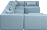 Cube Vegan Leather Modular Sectional - Modern Elegance for Contemporary Living Spaces and Offices