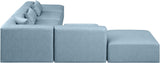 Cube Vegan Leather Modular Sectional - Modern Elegance and Comfort for Contemporary Spaces