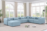 Cube Vegan Leather Modular Sectional: Luxurious, Contemporary Design for Elegant Living Spaces