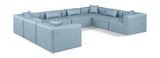 Cube Vegan Leather Modular Sectional - Elevate Your Contemporary Space with Luxurious Comfort & Style