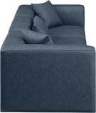 Cube Vegan Leather Modular Sofa - Luxurious Comfort Meets Modern Elegance for Any Living Space