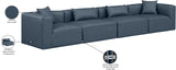 Cube Vegan Leather Modular Sofa - Luxurious Contemporary Design for Modern Living Spaces