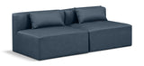 Cube Vegan Leather Modular Sofa - Elevate Your Living Space with Modern Elegance and Comfort