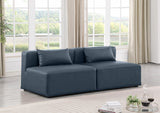 Cube Vegan Leather Modular Sofa - Elevate Your Living Space with Modern Elegance and Comfort