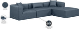 Cube Vegan Leather Modular Sectional - Modern Elegance and Versatile Comfort for Stylish Living Spaces