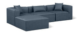 Cube Vegan Leather Modular Sectional - Modern Elegance and Versatile Comfort for Stylish Living Spaces