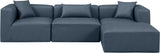 Cube Vegan Leather Modular Sectional - Modern Elegance and Versatile Comfort for Stylish Living Spaces