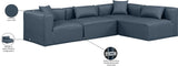 Cube Vegan Leather Modular Sectional - Stylish Comfort for Modern Living Spaces with Versatile Design