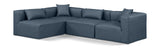 Cube Vegan Leather Modular Sectional - Stylish Comfort for Modern Living Spaces with Versatile Design