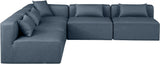Cube Vegan Leather Modular Sectional: Elevate Your Modern Living Space with Luxurious Comfort & Style