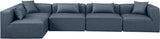 Cube Vegan Leather Modular Sectional - Elevate Your Living Space with Modern Elegance and Comfort