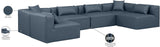 Cube Vegan Leather Modular Sectional - Modern Elegance for Contemporary Living Spaces and Offices