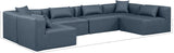 Cube Vegan Leather Modular Sectional - Modern Elegance for Contemporary Living Spaces and Offices