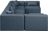 Cube Vegan Leather Modular Sectional - Modern Elegance for Contemporary Living Spaces and Offices
