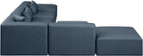 Cube Vegan Leather Modular Sectional - Modern Elegance and Comfort for Contemporary Spaces