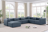 Cube Vegan Leather Modular Sectional: Luxurious, Contemporary Design for Elegant Living Spaces