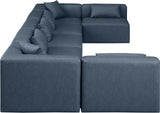 Cube Vegan Leather Modular Sectional - Modern Elegance for Contemporary Living Spaces and Offices