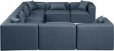 Cube Vegan Leather Modular Sectional - Elevate Your Contemporary Space with Luxurious Comfort & Style