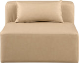 Cube Modern Vegan Leather Modular Chair - Luxurious Comfort for Stylish Living Spaces and Offices