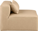 Cube Modern Vegan Leather Modular Chair - Luxurious Comfort for Stylish Living Spaces and Offices