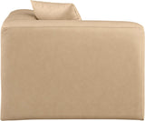 Cube Modern Vegan Leather Modular Chair - Luxurious Comfort for Stylish Living Spaces and Offices