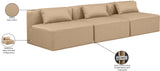 Cube Vegan Leather Modular Sofa - Luxurious Comfort Meets Modern Elegance for Your Living Space