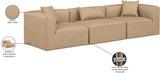 Cube Vegan Leather Modular Sofa - Luxurious Comfort Meets Modern Elegance for Any Living Space