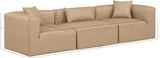 Cube Vegan Leather Modular Sofa - Luxurious Comfort Meets Modern Elegance for Any Living Space