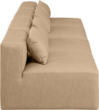 Cube Modular Sofa - Luxurious Vegan Leather Design for Modern Elegance and Ultimate Comfort