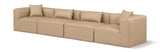 Cube Vegan Leather Modular Sofa - Luxurious Contemporary Design for Modern Living Spaces