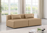 Cube Vegan Leather Modular Sofa - Elevate Your Living Space with Modern Elegance and Comfort