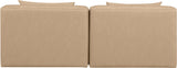Cube Vegan Leather Modular Sofa - Elevate Your Living Space with Modern Elegance and Comfort
