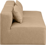 Cube Vegan Leather Modular Sofa - Elevate Your Living Space with Modern Elegance and Comfort