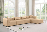 Cube Vegan Leather Modular Sectional - Luxurious Comfort and Modern Elegance for Any Living Space