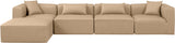 Cube Vegan Leather Modular Sectional - Luxurious Comfort and Modern Elegance for Any Living Space
