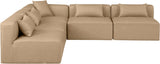 Cube Vegan Leather Modular Sectional: Elevate Your Modern Living Space with Luxurious Comfort & Style