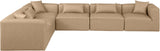 Cube Vegan Leather Modular Sectional - Transform Your Living Space with Modern Elegance and Comfort