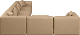 Cube Vegan Leather Modular Sectional - Transform Your Living Space with Modern Elegance and Comfort