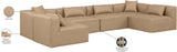 Cube Vegan Leather Modular Sectional - Modern Elegance for Contemporary Living Spaces and Offices