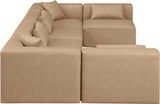 Cube Vegan Leather Modular Sectional - Modern Elegance for Contemporary Living Spaces and Offices