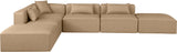 Cube Vegan Leather Modular Sectional - Modern Elegance and Comfort for Contemporary Spaces