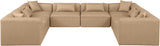 Cube Vegan Leather Modular Sectional - Elevate Your Contemporary Space with Luxurious Comfort & Style
